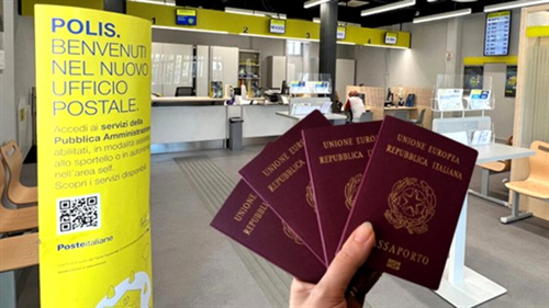 Avviso rilascio passaporto